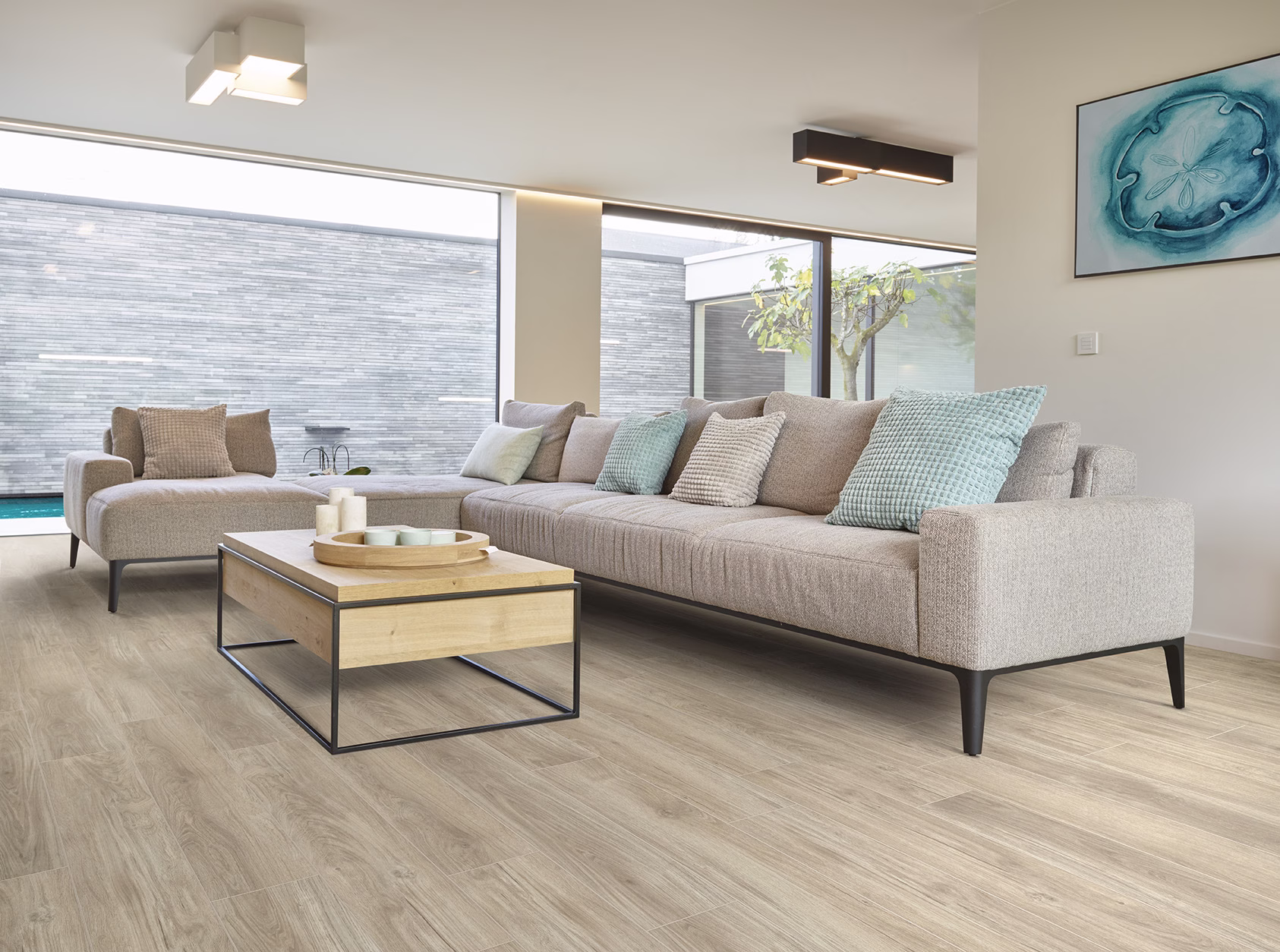 COREtec Flexile | Timber · Dekorbeispiel im Raum COREtec Flexile | Timber · Dekorbeispiel im Raum