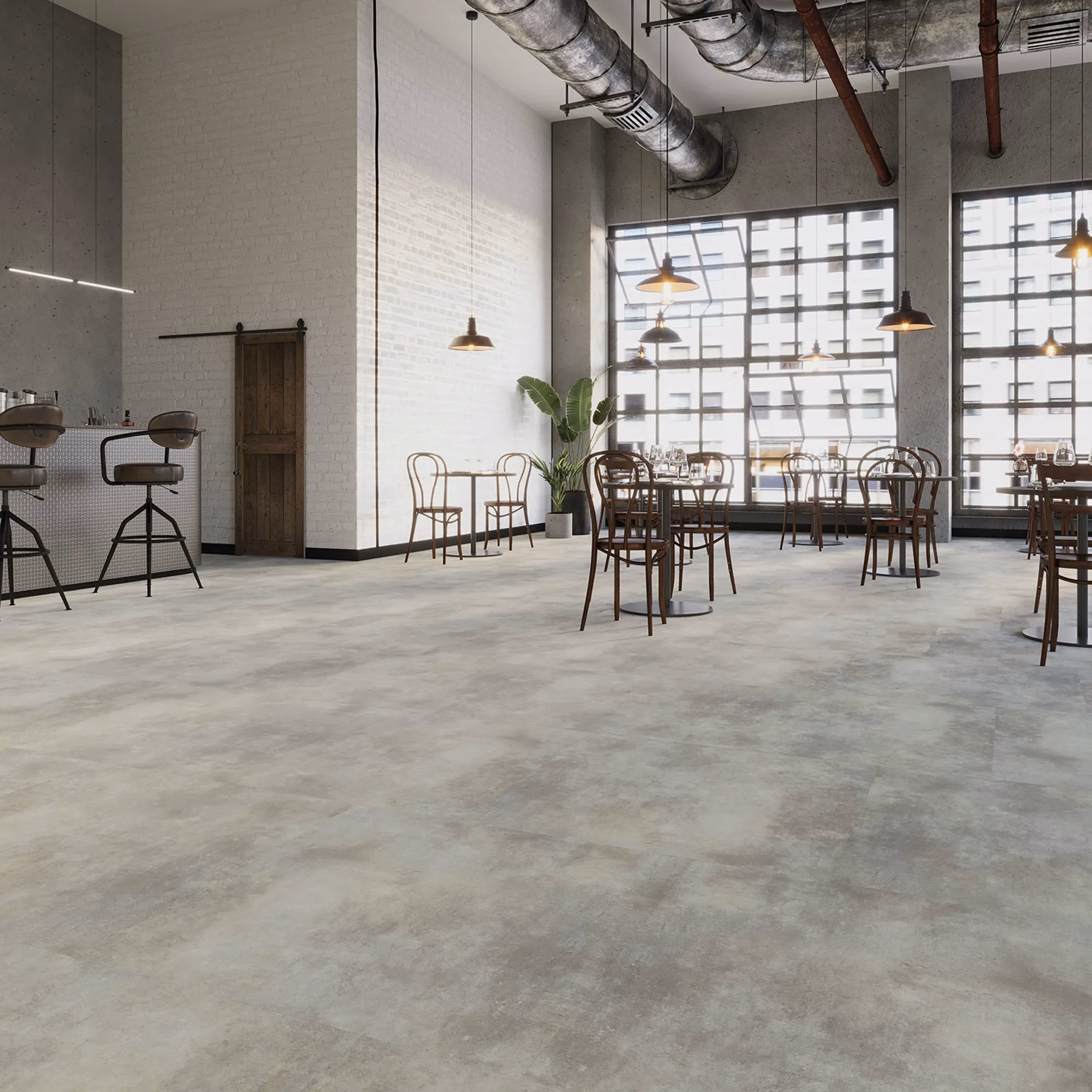 JOKA Design 555 Click | 607 Industrial concrete light – Originalabbildung des Herstellers