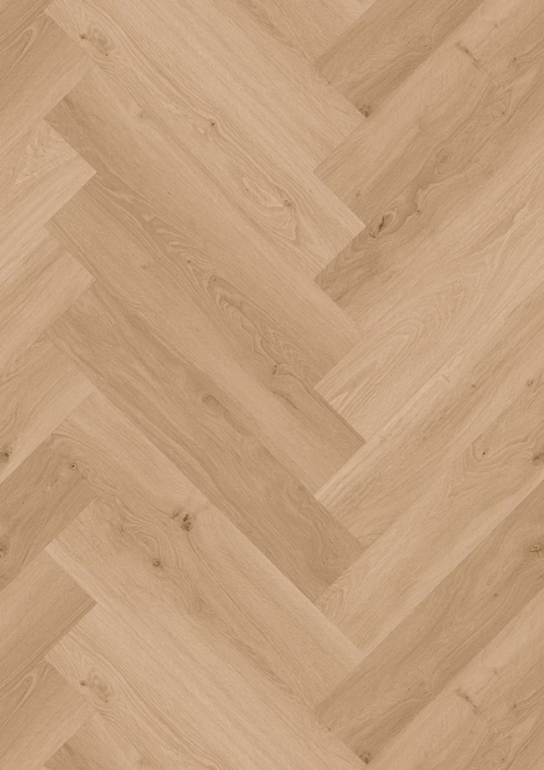 JOKA Design 555 Wooden Styles Herringbone Click | 704H Oak Blond EIR – Herstellerabbildung
