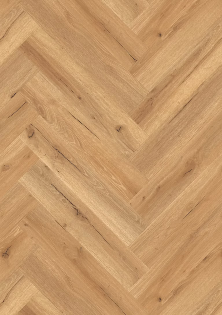 JOKA Design 555 Wooden Styles Herringbone Click | 706H Oak Chalet EIR – Herstellerabbildung