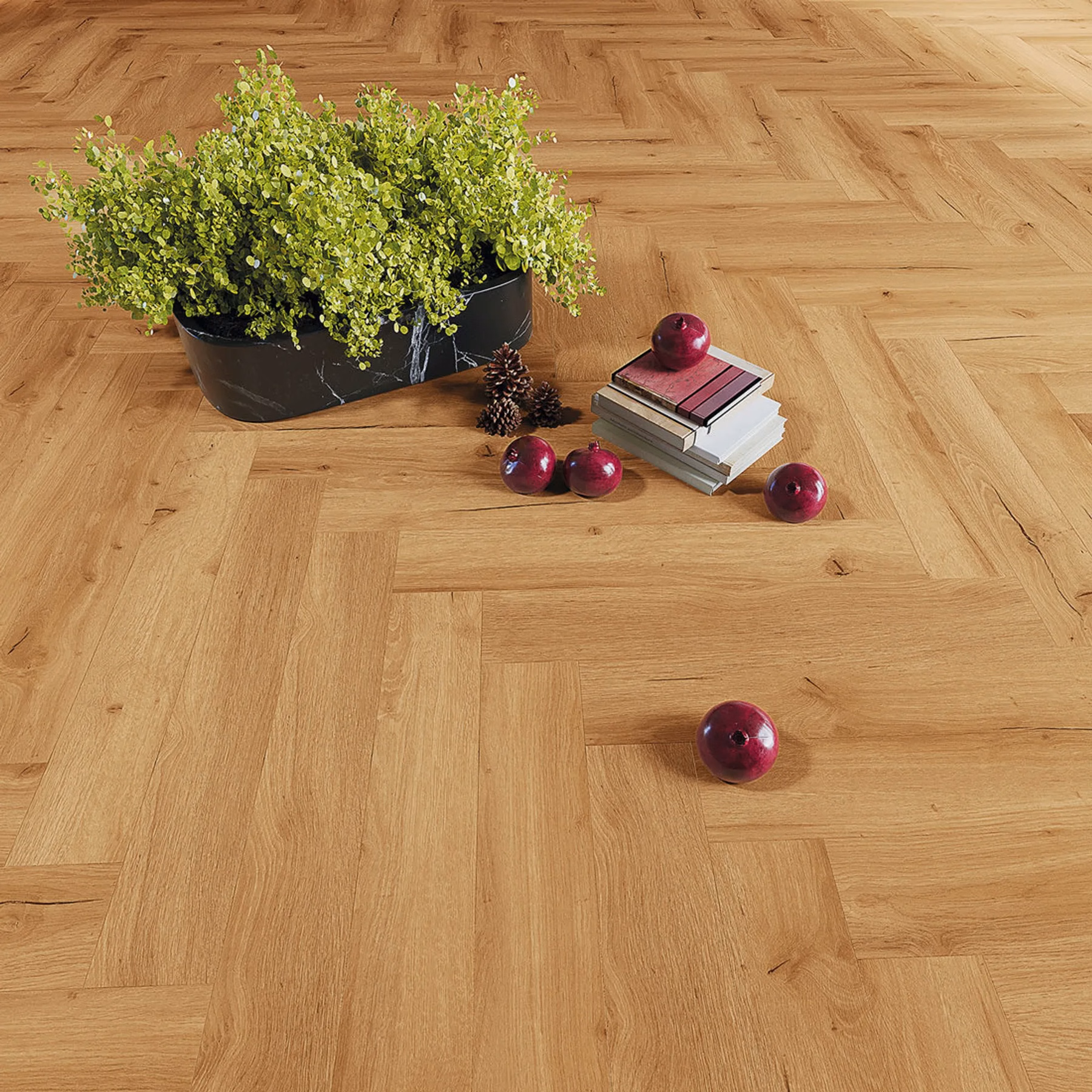 JOKA Design 555 Wooden Styles Herringbone Click – Herstellerabbildung