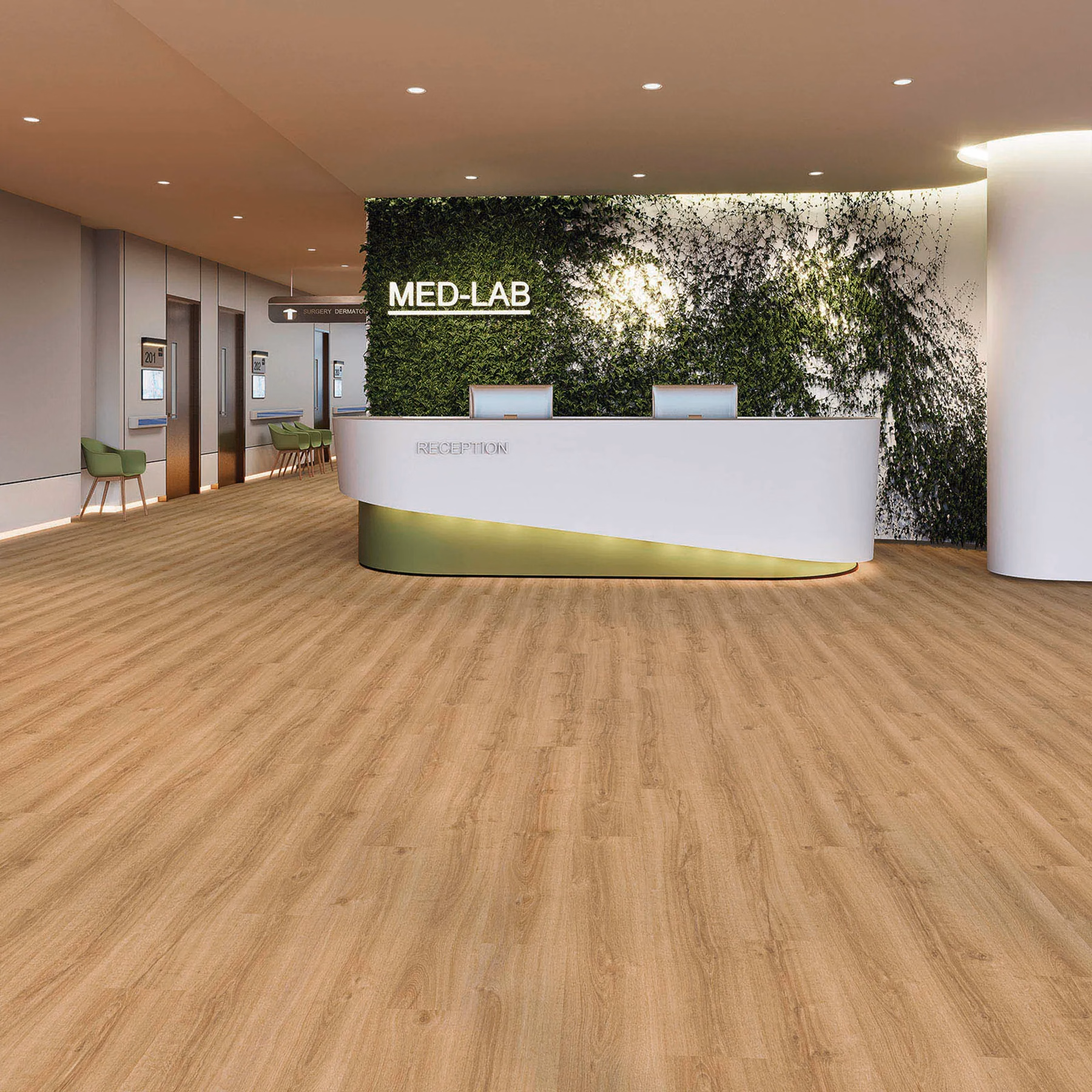 JOKA Design 555 Evolut Click | 914 Summer Oak – Originalabbildung des Herstellers