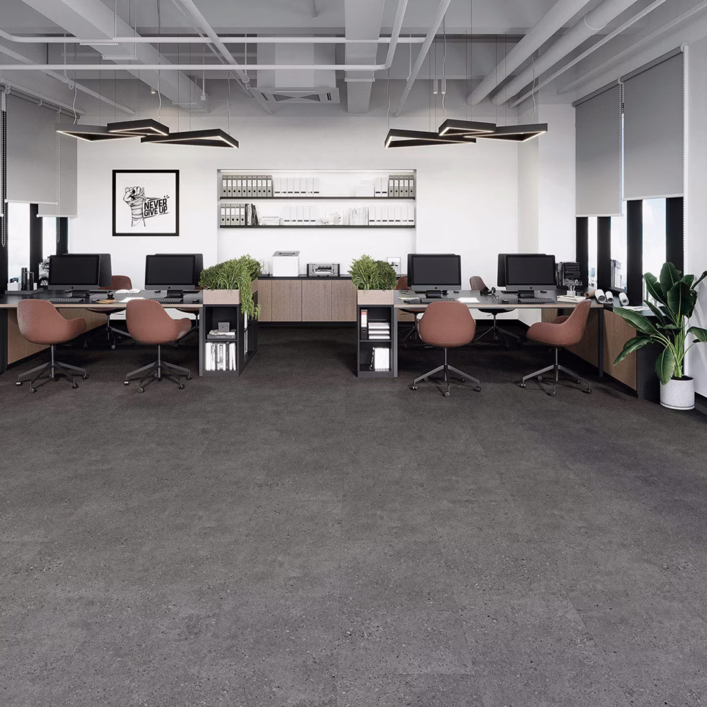 JOKA Design 555 Evolut Click | 921 Grey Terrazzo – Originalabbildung des Herstellers