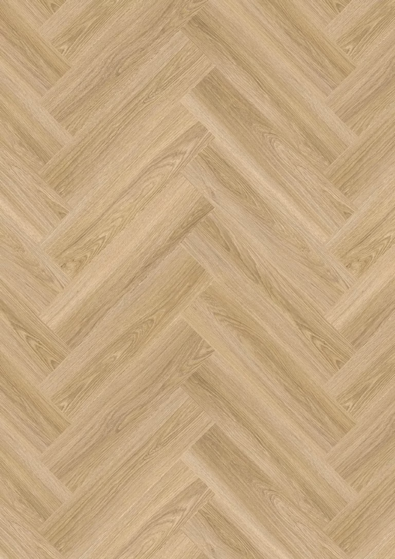 JOKA Design 555 Evolut Fischgrät Click | 102 Frosty Oak – Herstellerabbildung