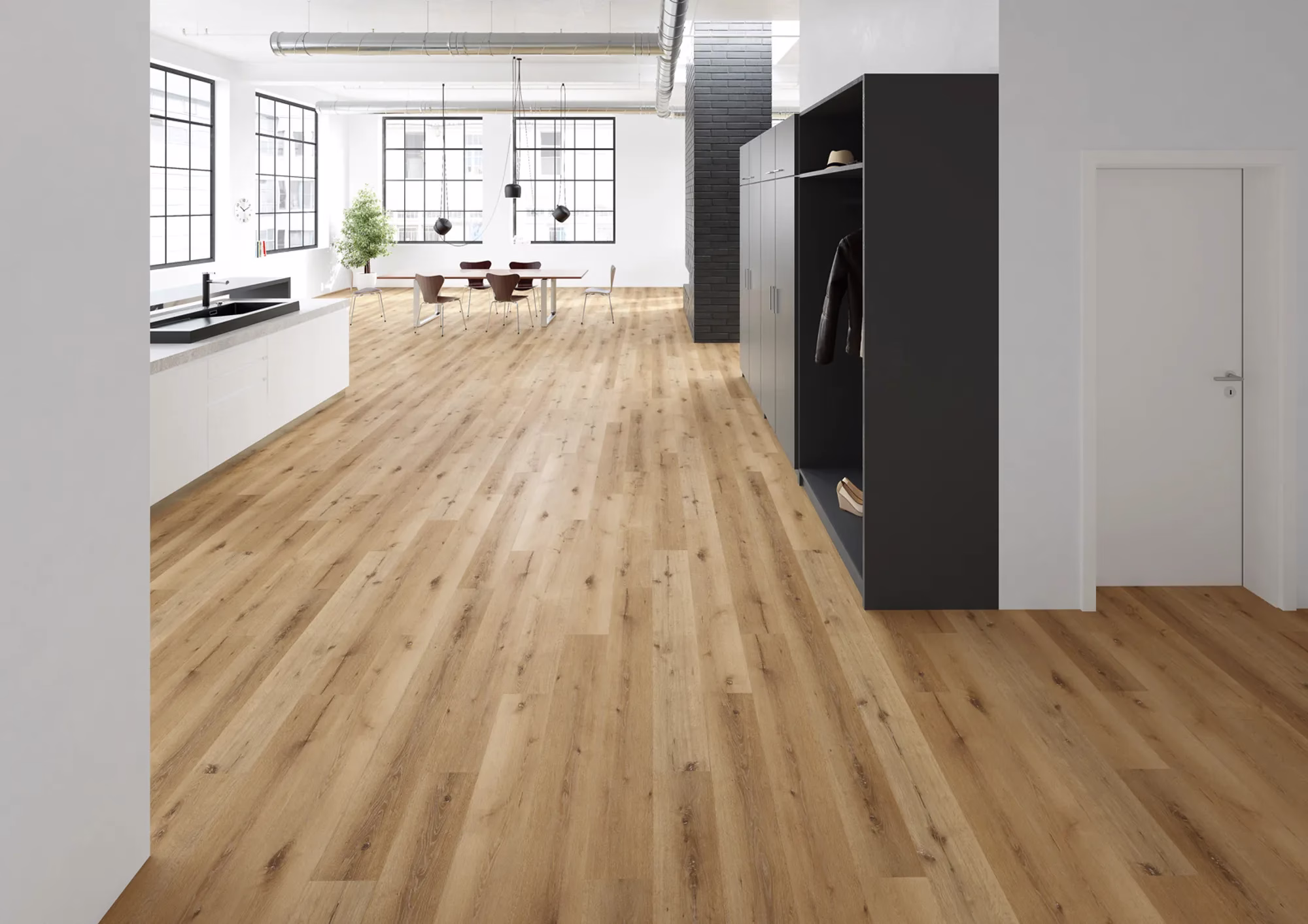 JOKA Design 340 Chalet Oak White – Herstellerabbildung
