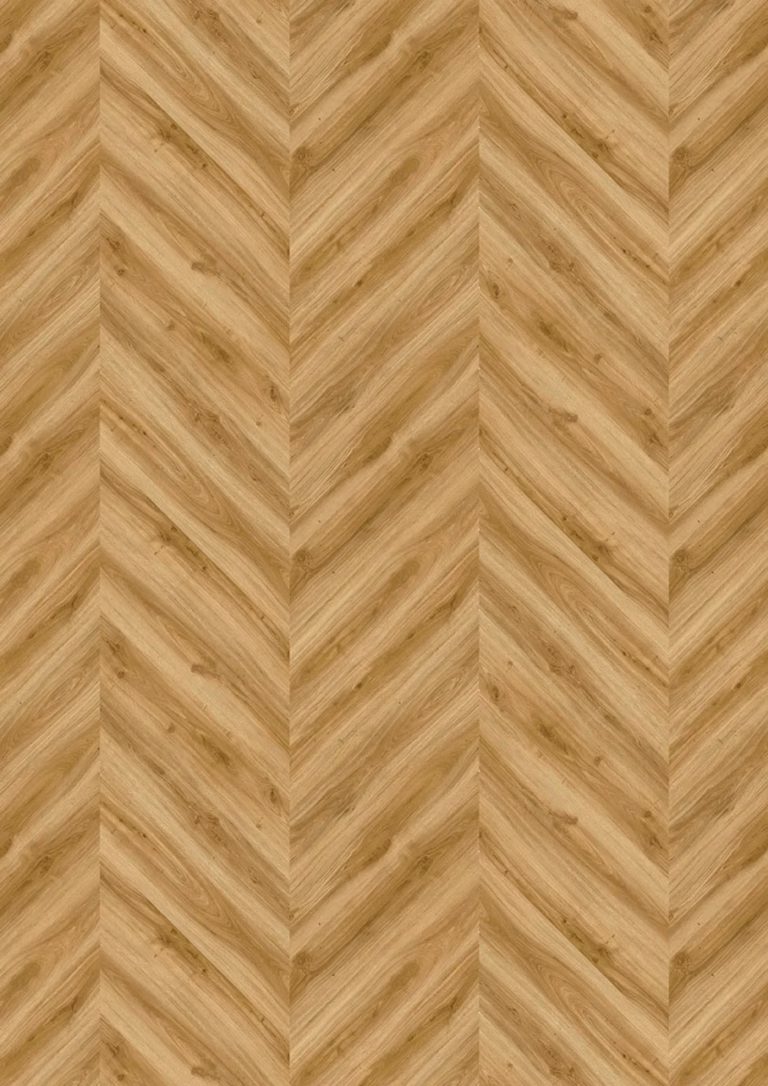 JOKA Design 555 Evolut Chevron | 5803 Amber Oak – Herstellerabbildung