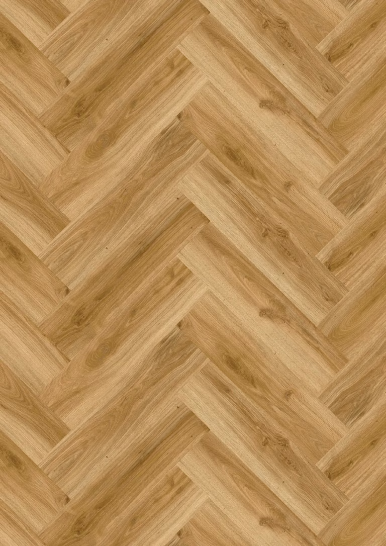 JOKA Design 555 Evolut Fischgrät | 5103 Amber Oak – Herstellerabbildung