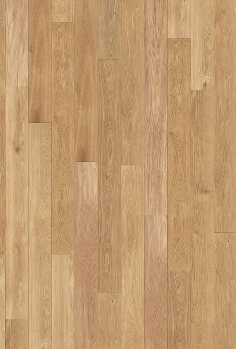 JOKA Castle 130 L | DE103 Eiche gebürstet NATURE VP | 1.400 × 140 × 9,5 mm – Herstellerabbildung