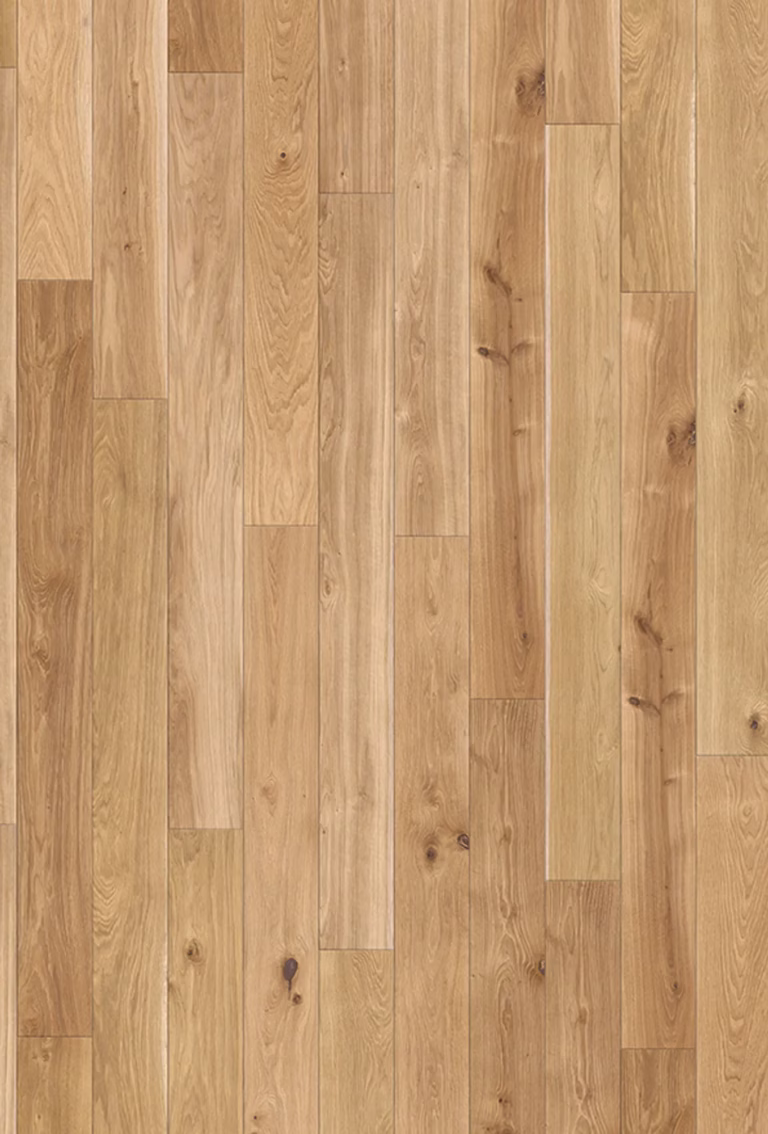 JOKA Castle 130 L | DE503 Eiche gebürstet VILLA VP | 1.400 × 140 × 9,5 mm – Herstellerabbildung