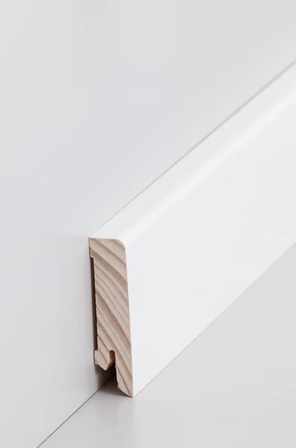 Südbrock Sockelleiste aus Holzkern, folienummantelt – Herstellerabbildung